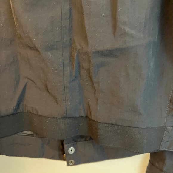 The Kooples - Men's Lightweight Twisted Bomber - Nylon & Leather - 80% OFF SALE! - Picture 10 of 10